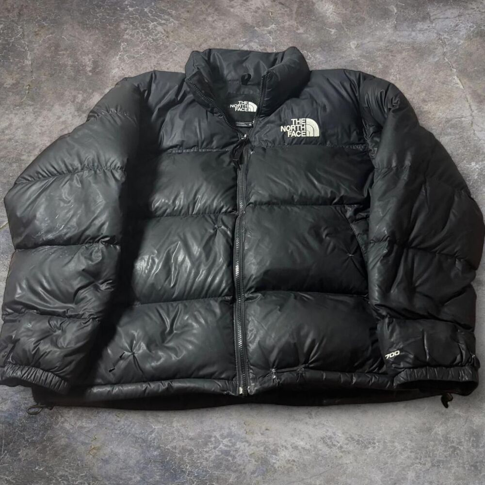 The North Face 1996 Nuptse Puffer Jacket Men Black XL 700 Fill Goose Down